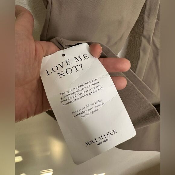 MM Lafleur Oshima Pants Russet Beige Women’s Size 0P NWT - Picture 3 of 9